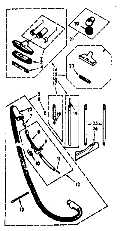 Attachment parts