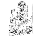Kenmore 11632801 nozzle and motor assembly diagram