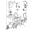Kenmore 15810401 motor assembly diagram
