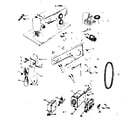 Kenmore 15813180 motor assembly diagram