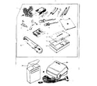 Kenmore 15813180 attachment parts diagram