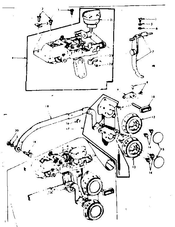 Zigzag guide assembly