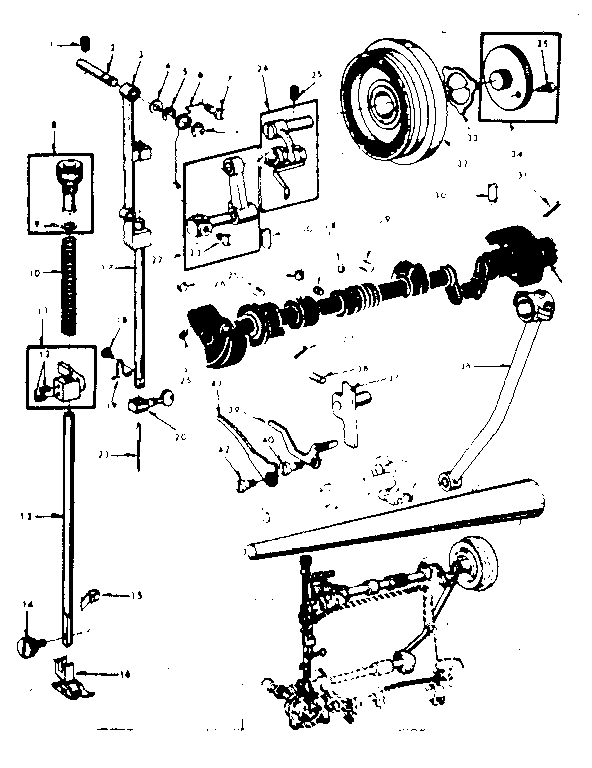 Presser bar assembly