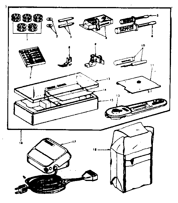 Attachment parts
