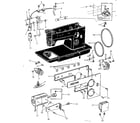 Kenmore 15814101 motor assembly diagram