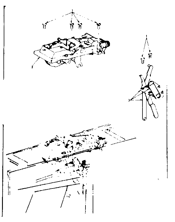 Zigzag guide assembly