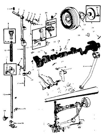 Presser bar assembly