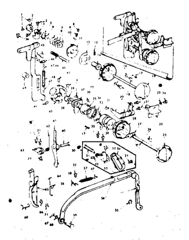 Zigzag guide assembly