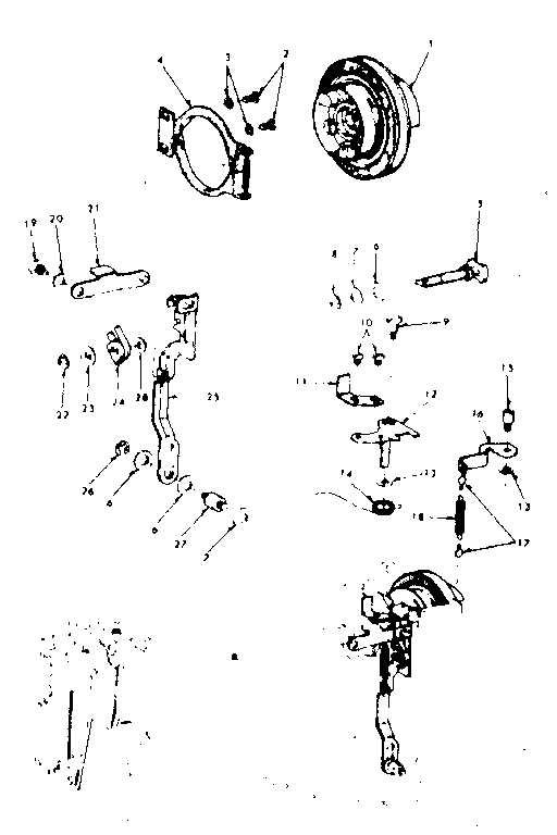 Clutch brake assembly
