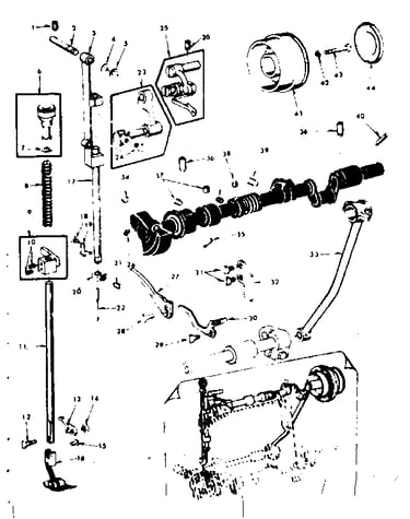 Presser bar assembly