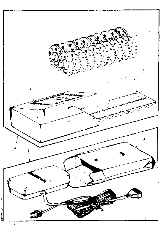 Pattern disc and foot control