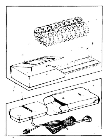Pattern disc and foot control