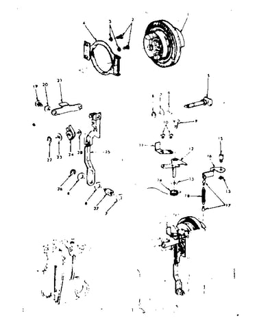 Clutch brake assembly