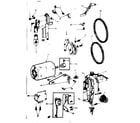 Kenmore 15818032 motor assembly diagram