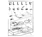 Kenmore 15818032 monogrammer and feet diagram