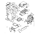 Kenmore 1037297341 body section diagram