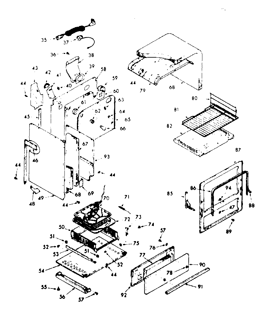 Lower body section