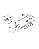 Upper oven burner section
