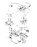 Lower and upper oven burner section