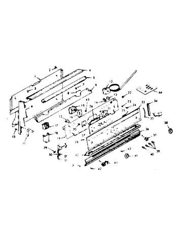 Backguard section