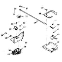 Kenmore 1039337322 power lock section diagram