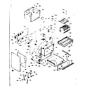 Kenmore 1039337322 body section diagram