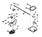 Kenmore 1039357311 power lock section diagram