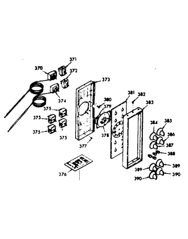 Control panel section