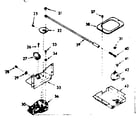Kenmore 1039867362 power lock section diagram