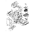 Kenmore 1039867363 lower body section diagram
