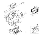 Kenmore 1039867323 upper body section diagram