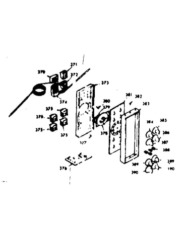 Control panel section