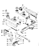 Oven and top burner