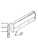 Backguard section