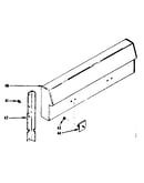 Backguard section