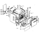 Kenmore 1199027460 body section diagram