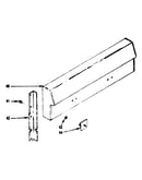 Backguard section