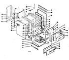 Kenmore 1199067311 body section diagram