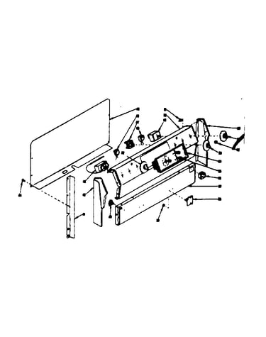 Backguard section