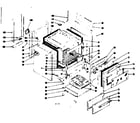 Kenmore 1199067461 body section diagram
