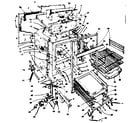 Kenmore 1553227291 oven parts diagram