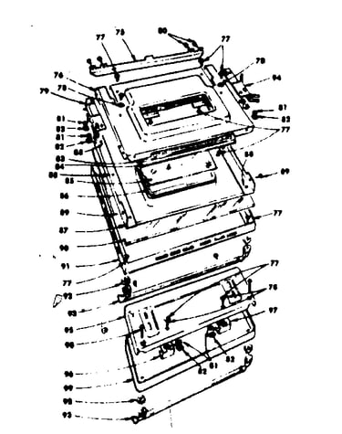 Oven door