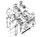 Kenmore 1553567390 top section and outer body diagram