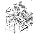 Kenmore 1553567301 top section and outer body diagram