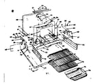 Kenmore 1554507001 oven parts diagram