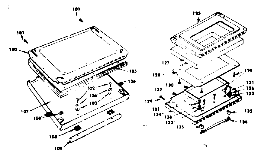 Oven door parts