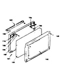 Oven door parts