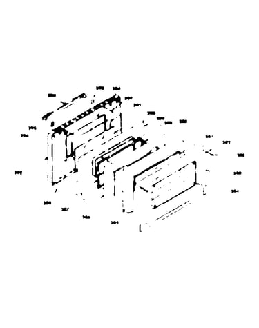 Oven door parts