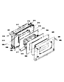 Oven door parts