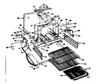Kenmore 1554547300 oven parts diagram